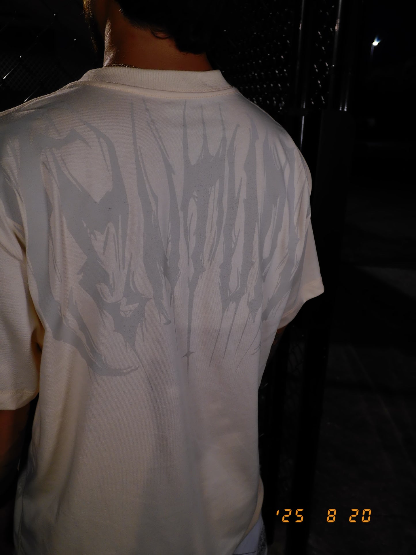 “Manticore” Oversized Beige Tee