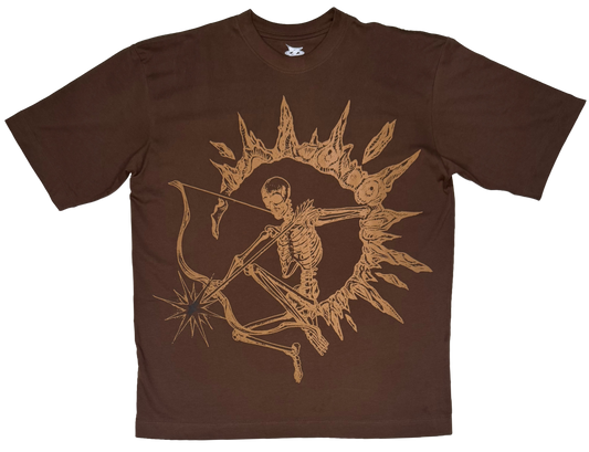 “The Archer” Oversized Toffee Tee