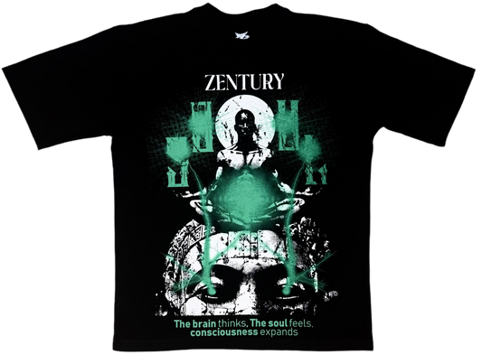 “Soul” - Oversized Black Tee