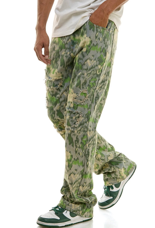 Slim Flare Fit Cargo jeans