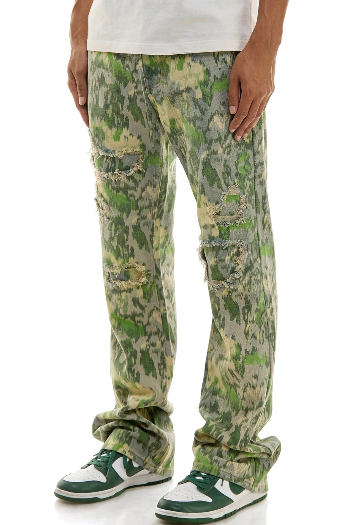 Slim Flare Fit Cargo jeans