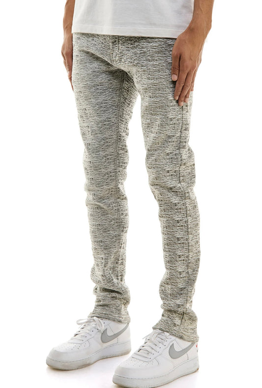 Skinny Fit Washed Gray Jeans