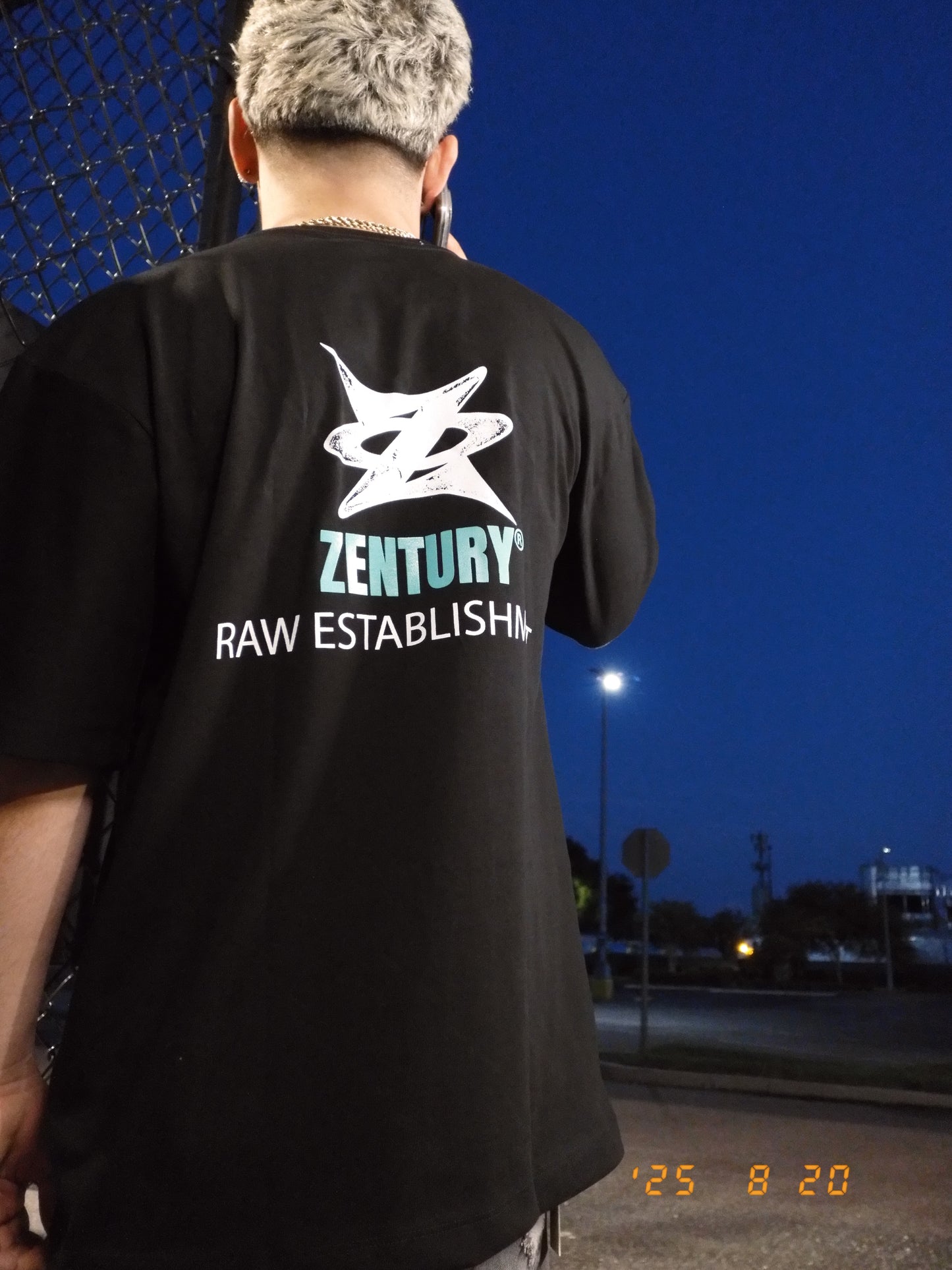 “Soul” - Oversized Black Tee