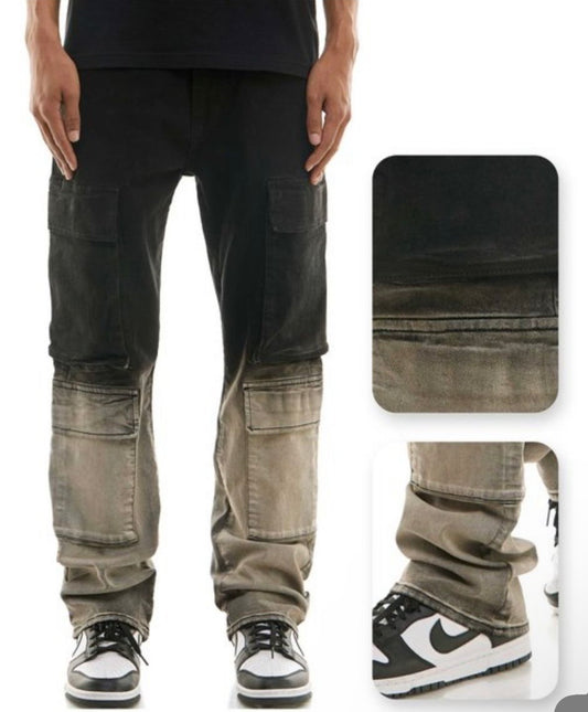 Slim fit Black/Grey Jeans