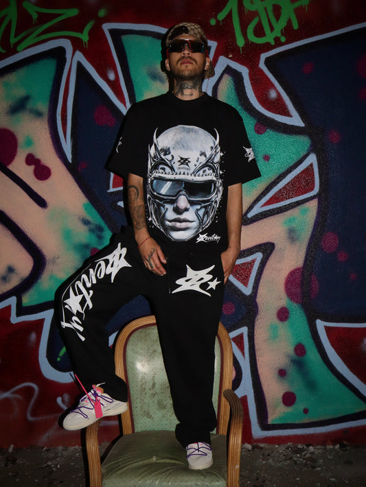 Zentury Zero Black oversized Tee