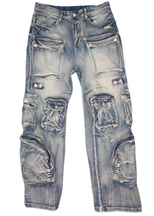 RELAXED FIT DENIM FOR MEN