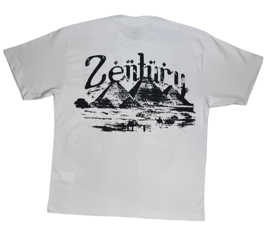 “Destiny” Oversized White Tee