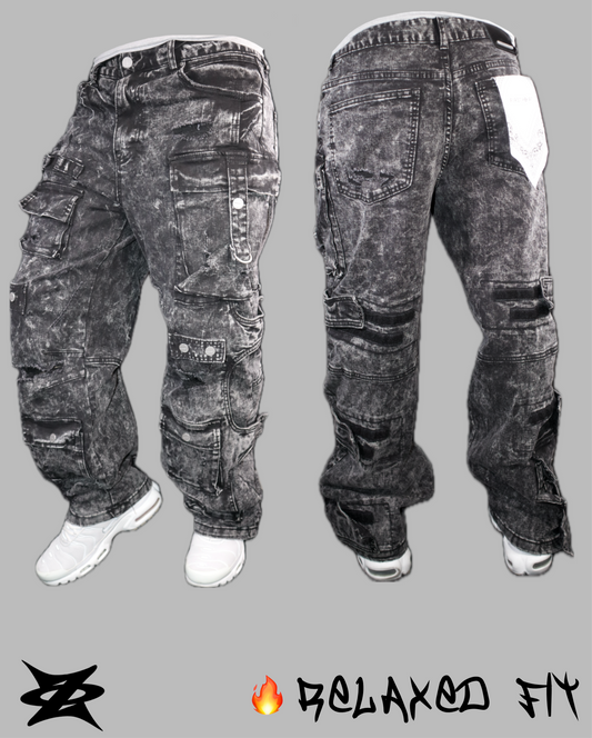 RELAXED FIT DENIM FOR MEN