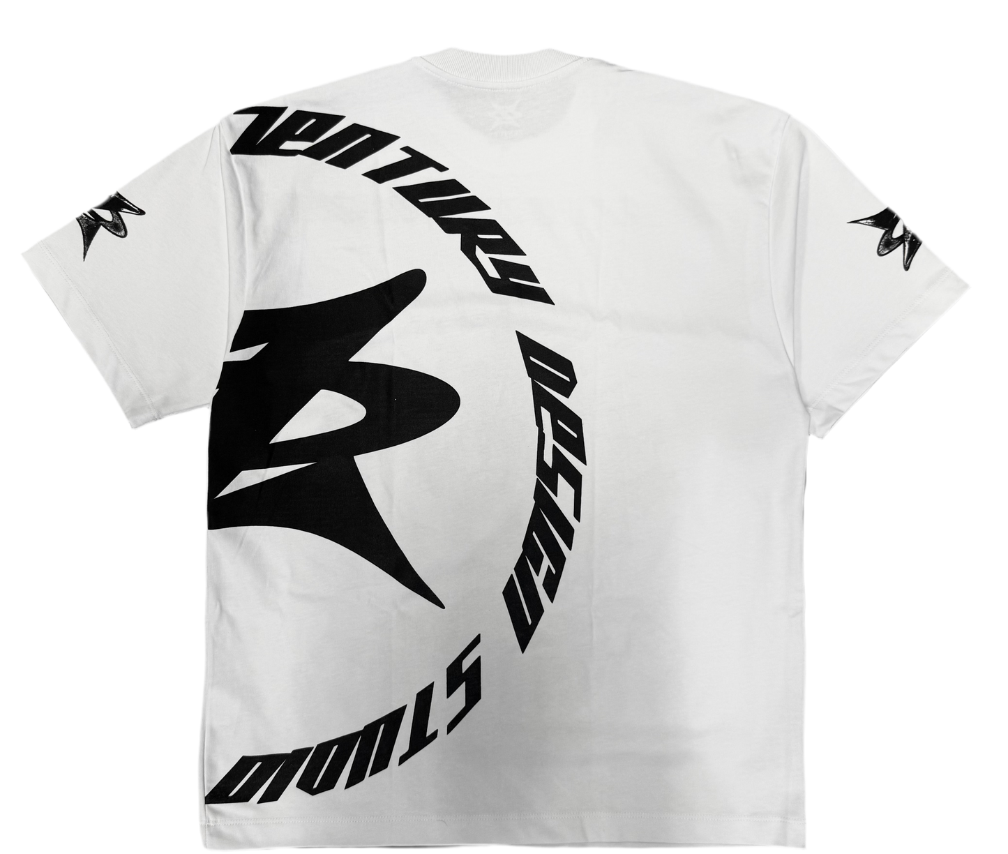 “Vision”- Oversized White tee