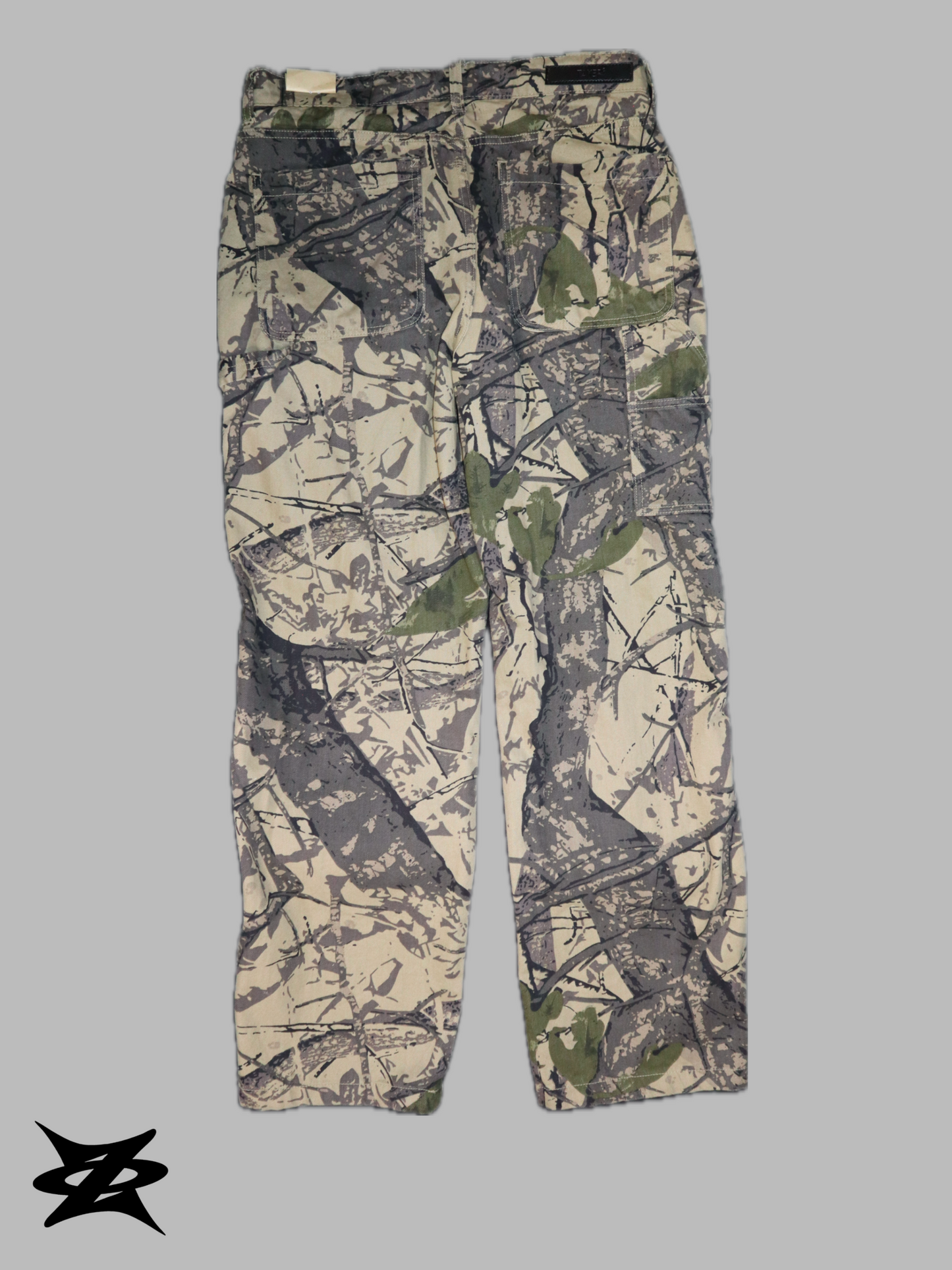 BAGGY FIT CAMO DENIM FOR MEN
