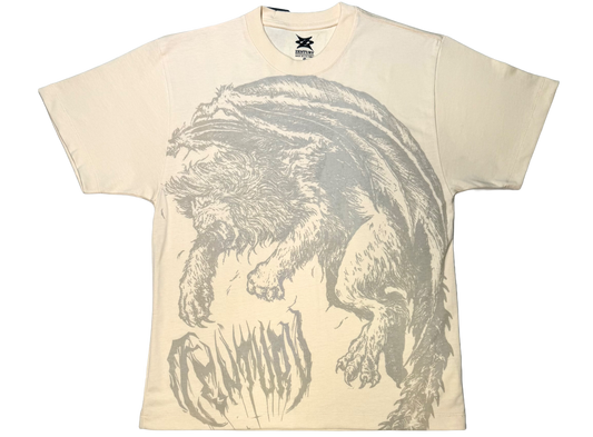 “Manticore” Oversized Beige Tee