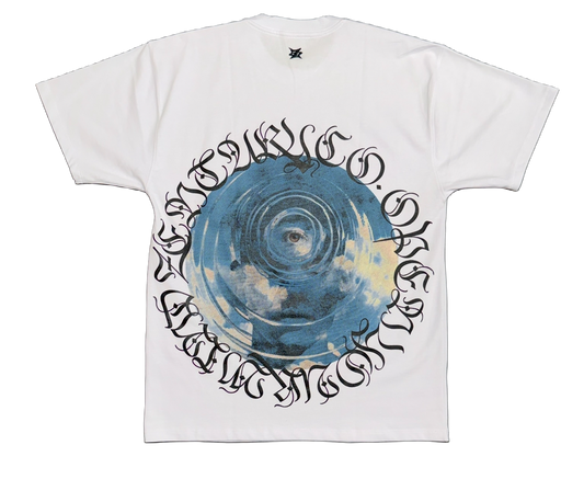 “Inner Vision” – Oversized White Tee