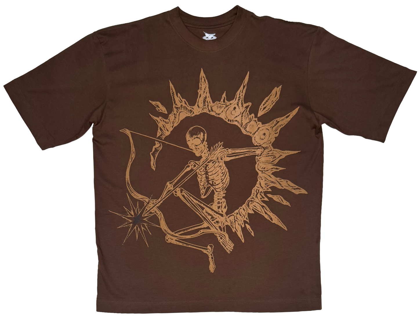 “The Archer” Oversized Toffee Tee