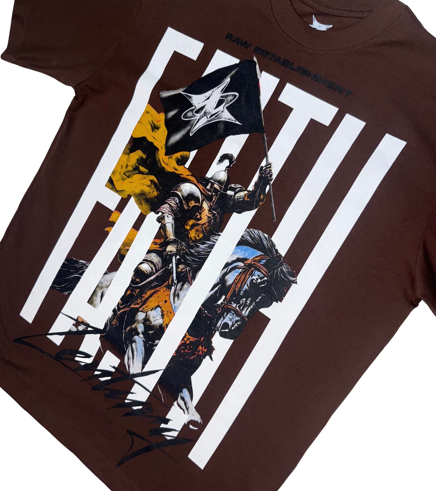 “Zenturion” - Oversized Toffee Tee