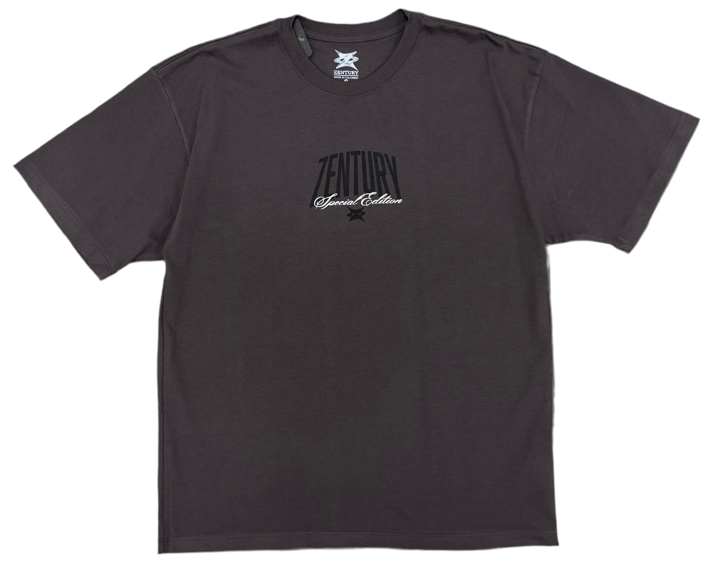 "Divine Energy"- Oversized Gray Tee