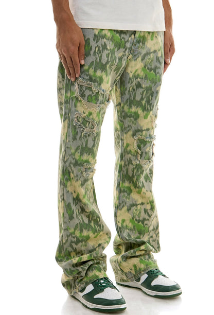 Slim Flare Fit Cargo jeans