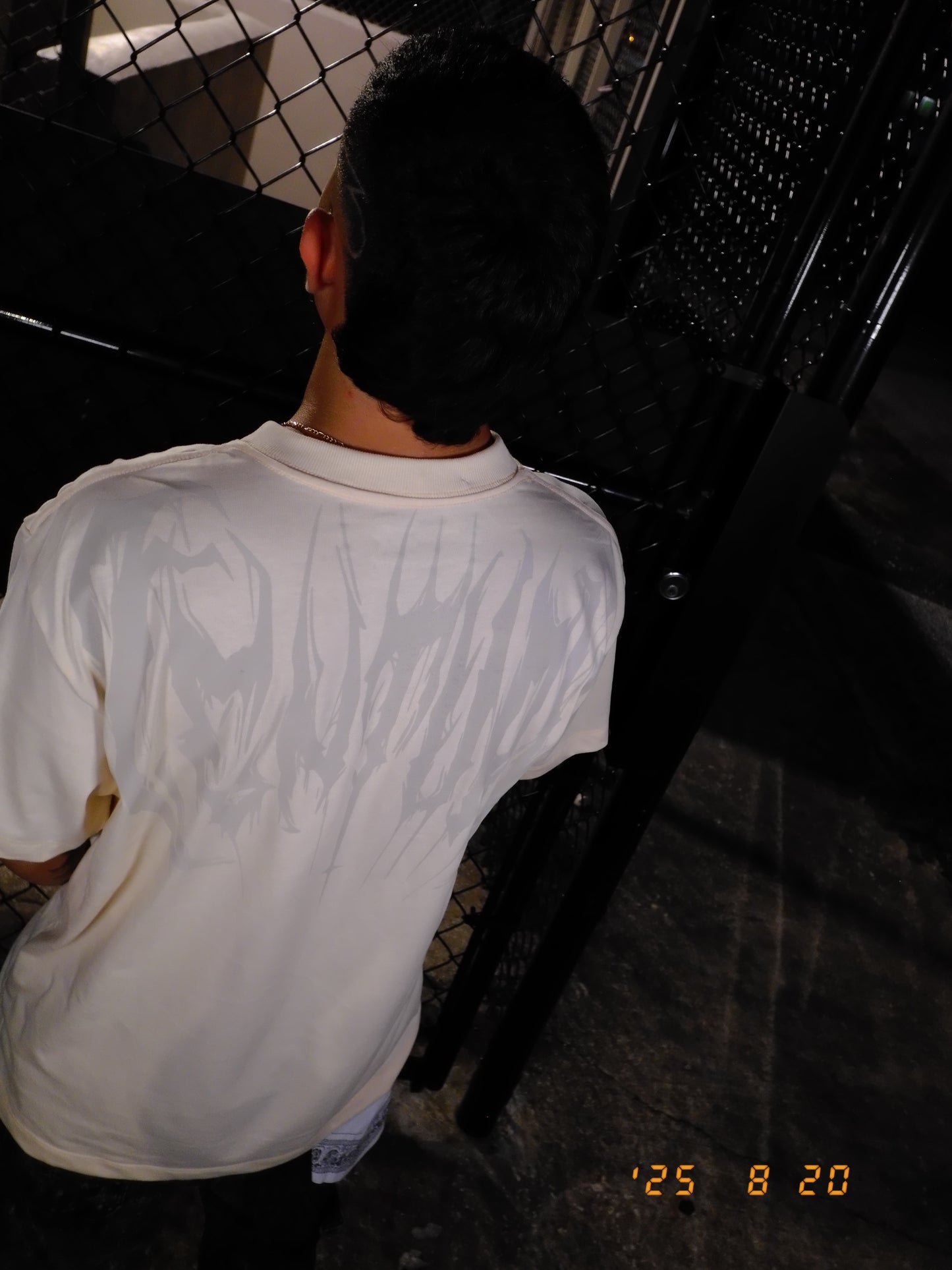 “Manticore” Oversized Beige Tee