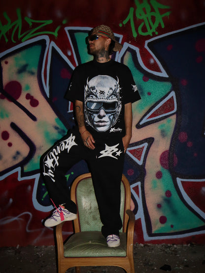 Zentury Zero Black oversized Tee