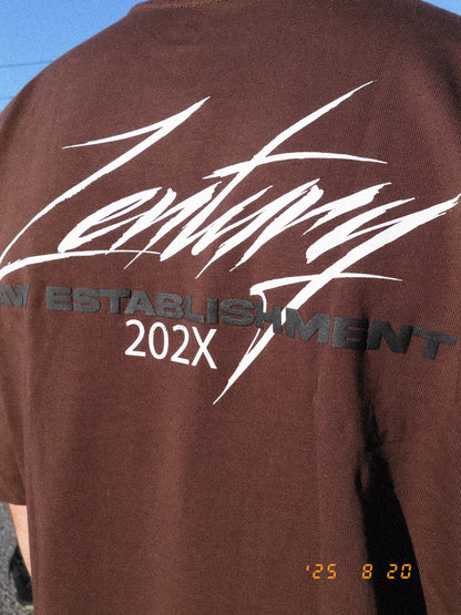 “Zenturion” - Oversized Toffee Tee