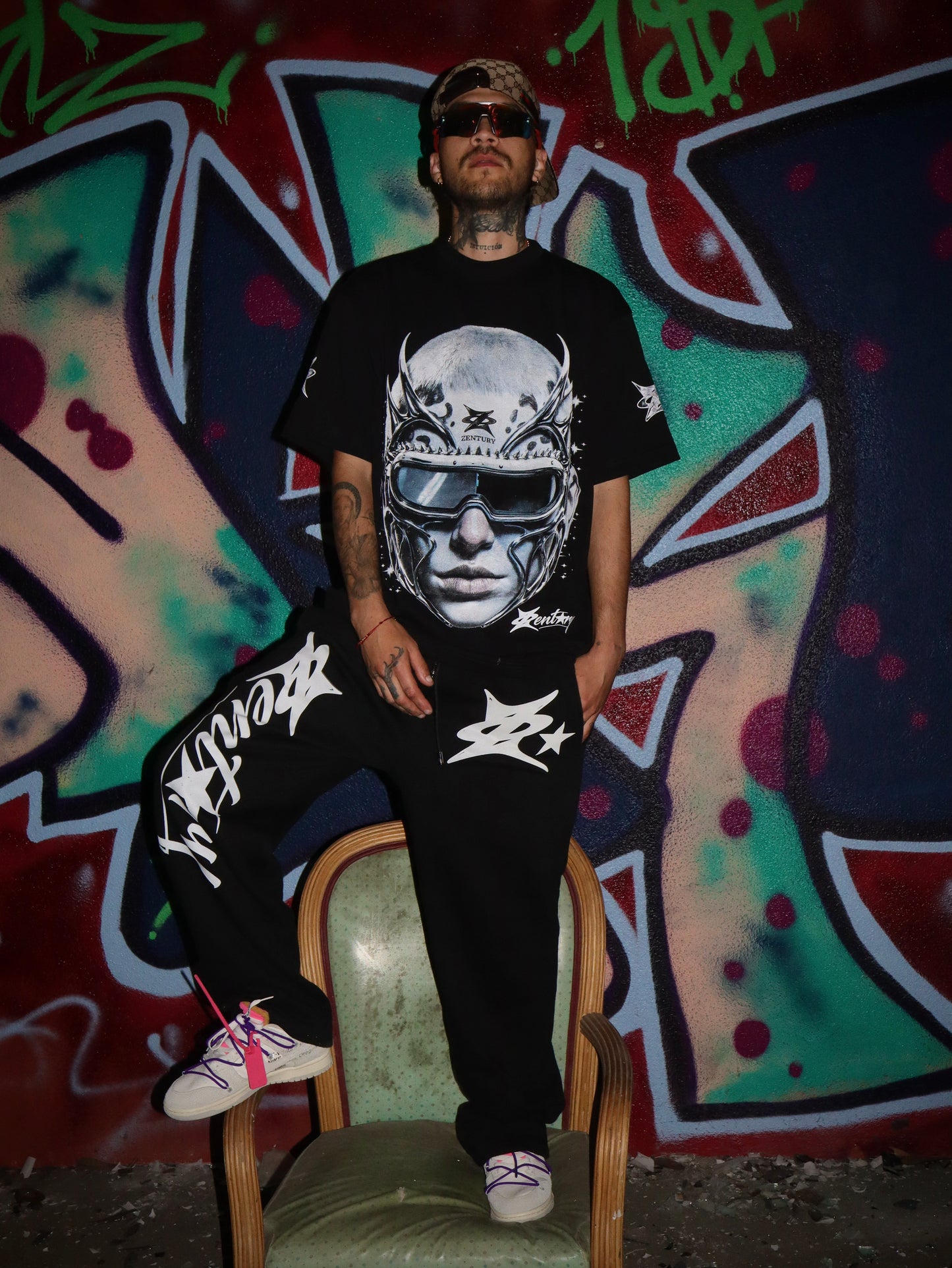 Zentury Zero Black oversized Tee