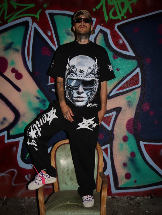 Zentury Zero Black oversized Tee