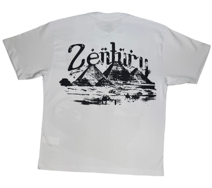 “Destiny” Oversized White Tee