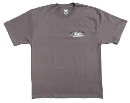 ZENTURY “DESING” ESTUDIOS- "Sky Soldier"- Oversized Gray Tee