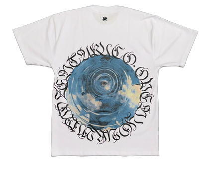 “Inner Vision” – Oversized White Tee