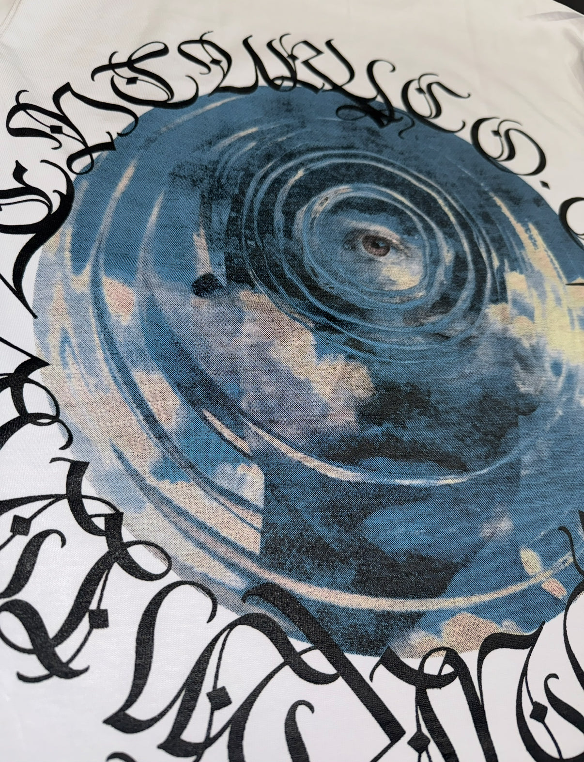 “Inner Vision” – Oversized White Tee